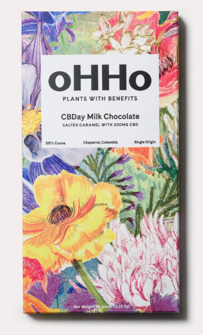 Photograph of product: oHHo - CBDay Milk Chocolate, Salted Caramel