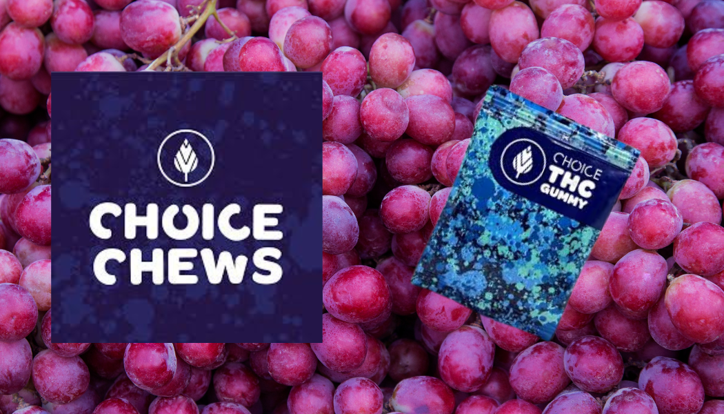 Photograph of product: Choice 8mg Single Gummies - Granddaddy Grape (Oui'd)