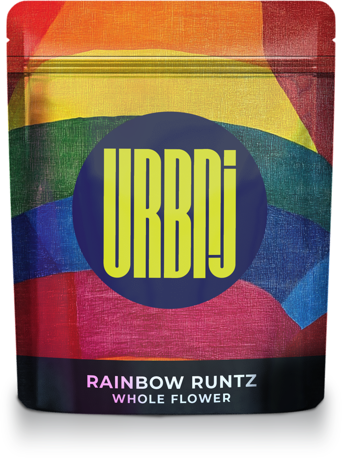 Photograph of product: URBNJ - Rainbow Runtz - Small Buds - (I) - 7g