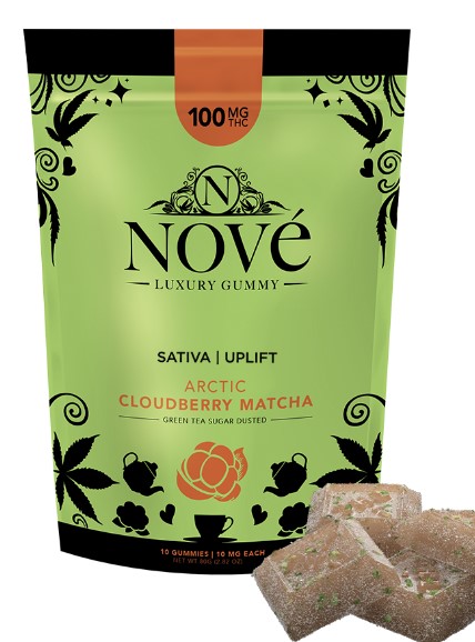 Photograph of product: Cloudberry Matcha Gummies