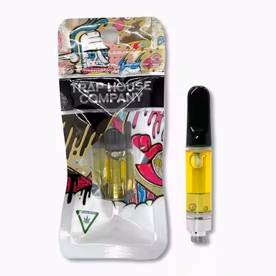 Photograph of product: Trap House Company - Vape Cart - Banangie Tangie