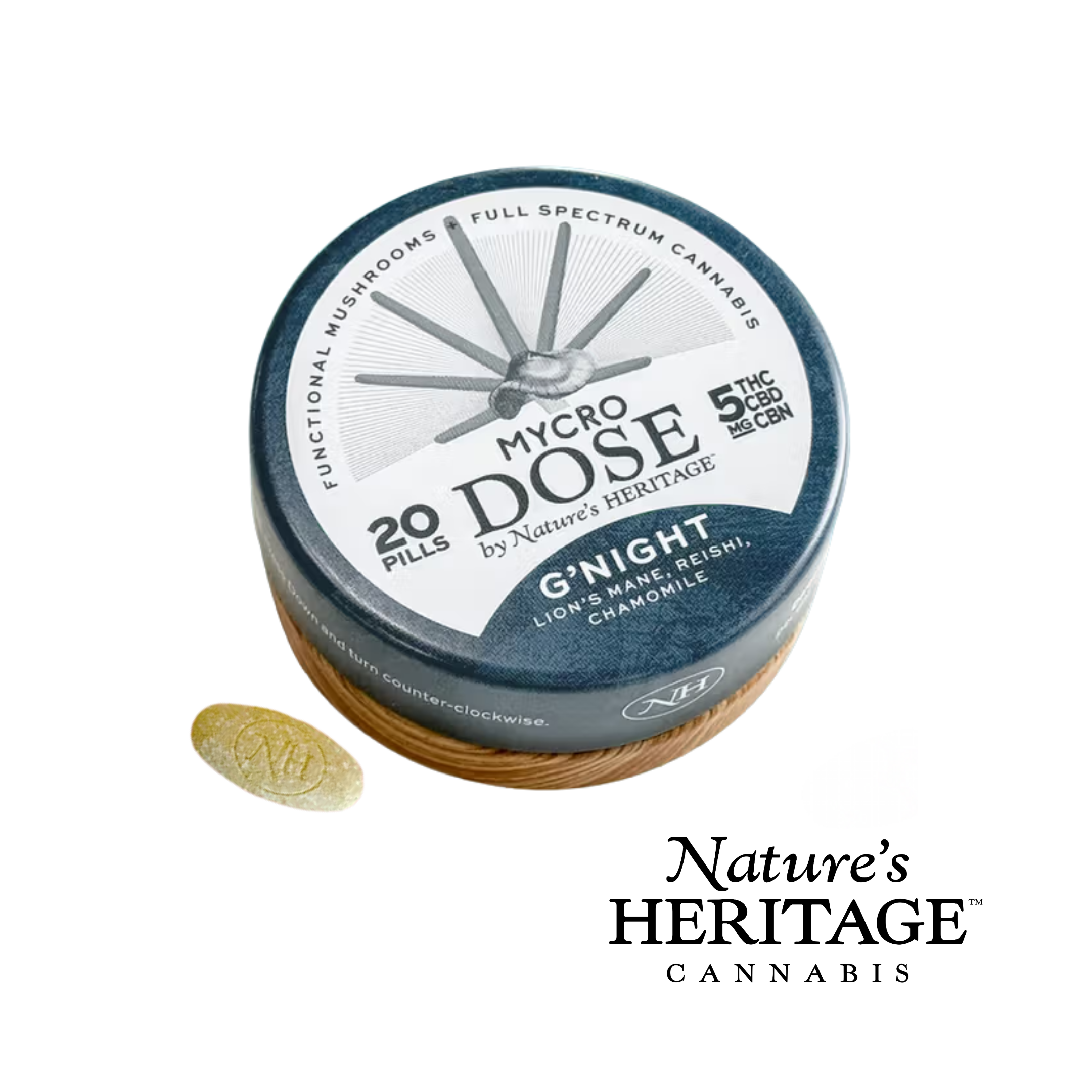 Photograph of product: 1:1:1 G'Night | Mycro Dose Drops | 100mg