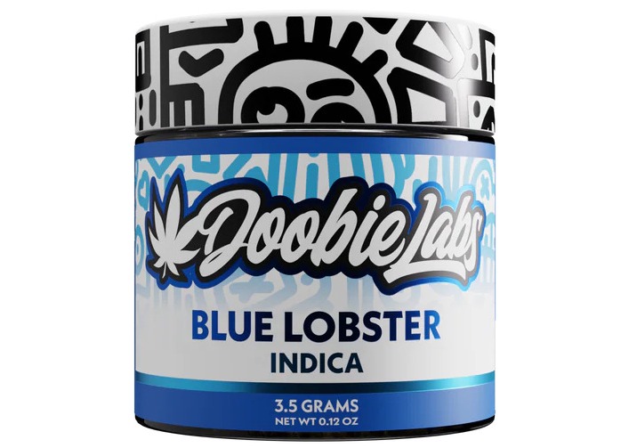 Photograph of product: Doobie Labs | Flower | Oui'd | Blue Lobster - 3.5g