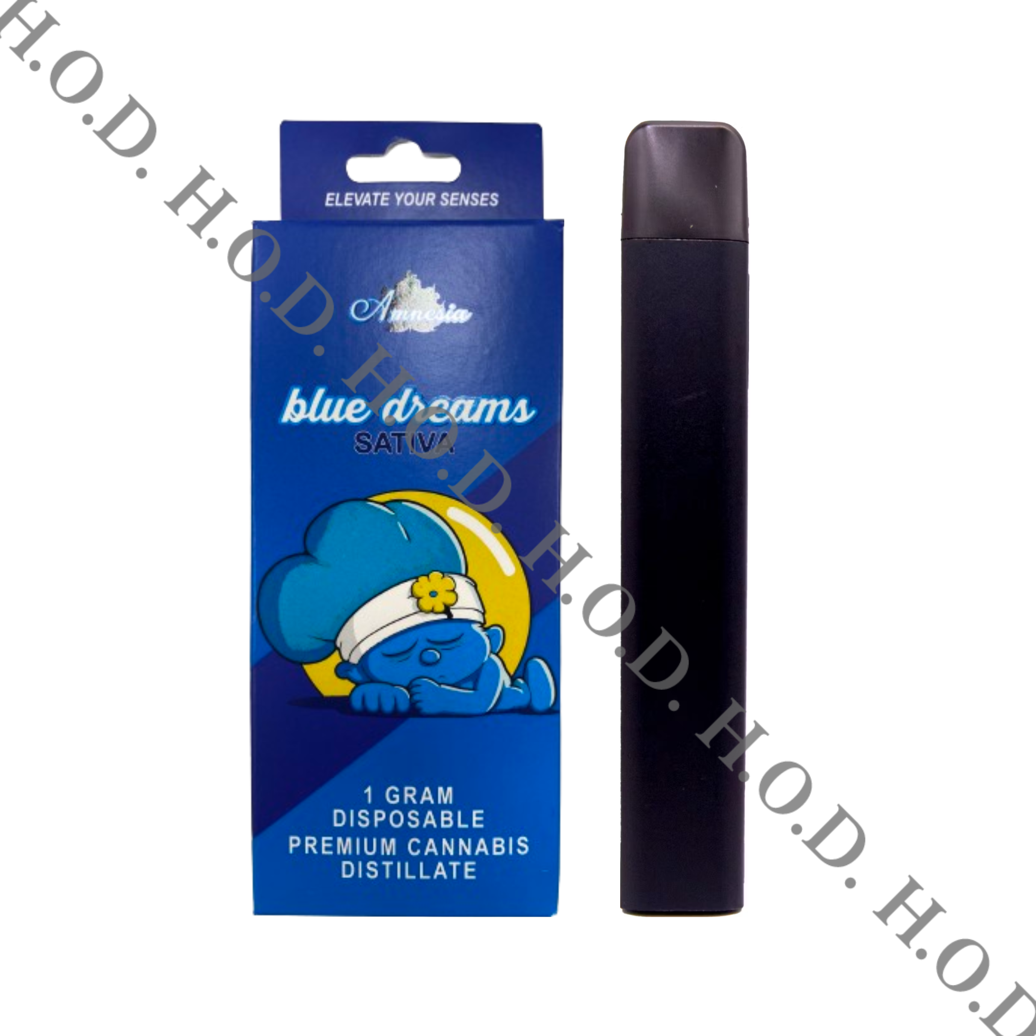 Photograph of product: Amnesia Blue Dream Disposable 1g