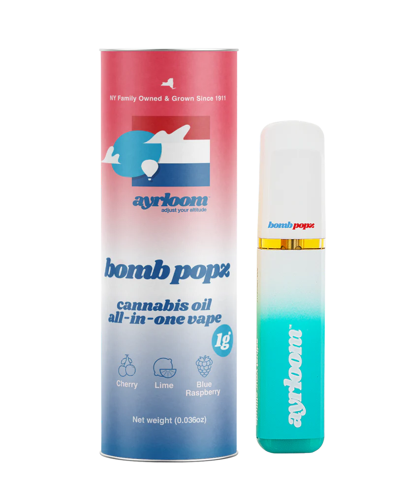 Photograph of product: Ayrloom All-In-One Vape - Bomb Popz