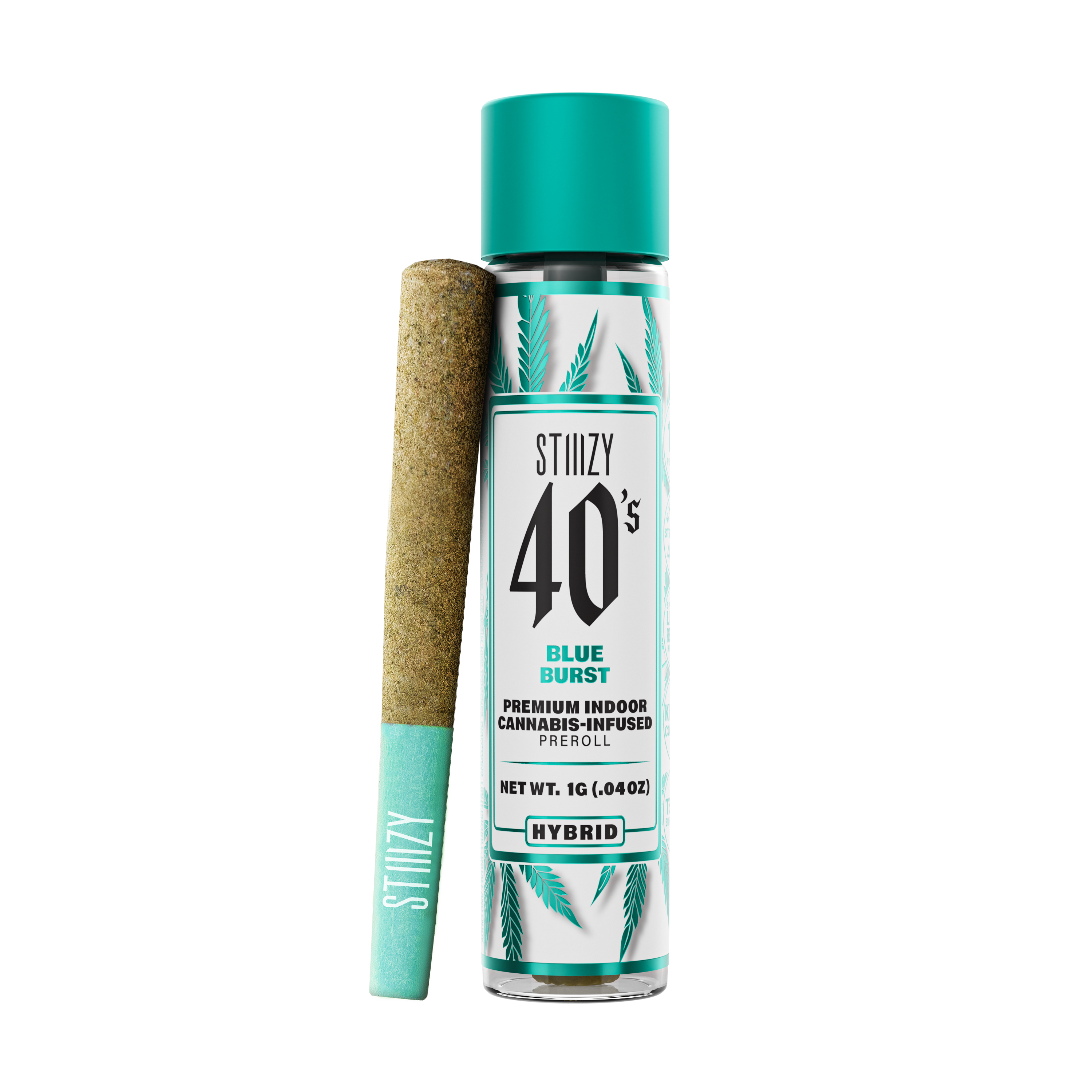 Photograph of product: 40's Blue Burst | 1G Infused Preroll