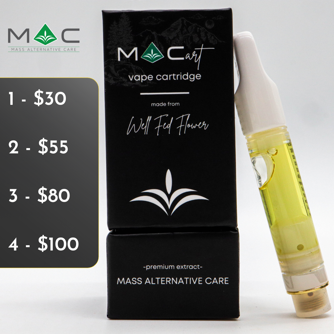 Photograph of product: MACart #53 Maui Wowie | 1g | 81.17% TAC 3.95% Terpenes