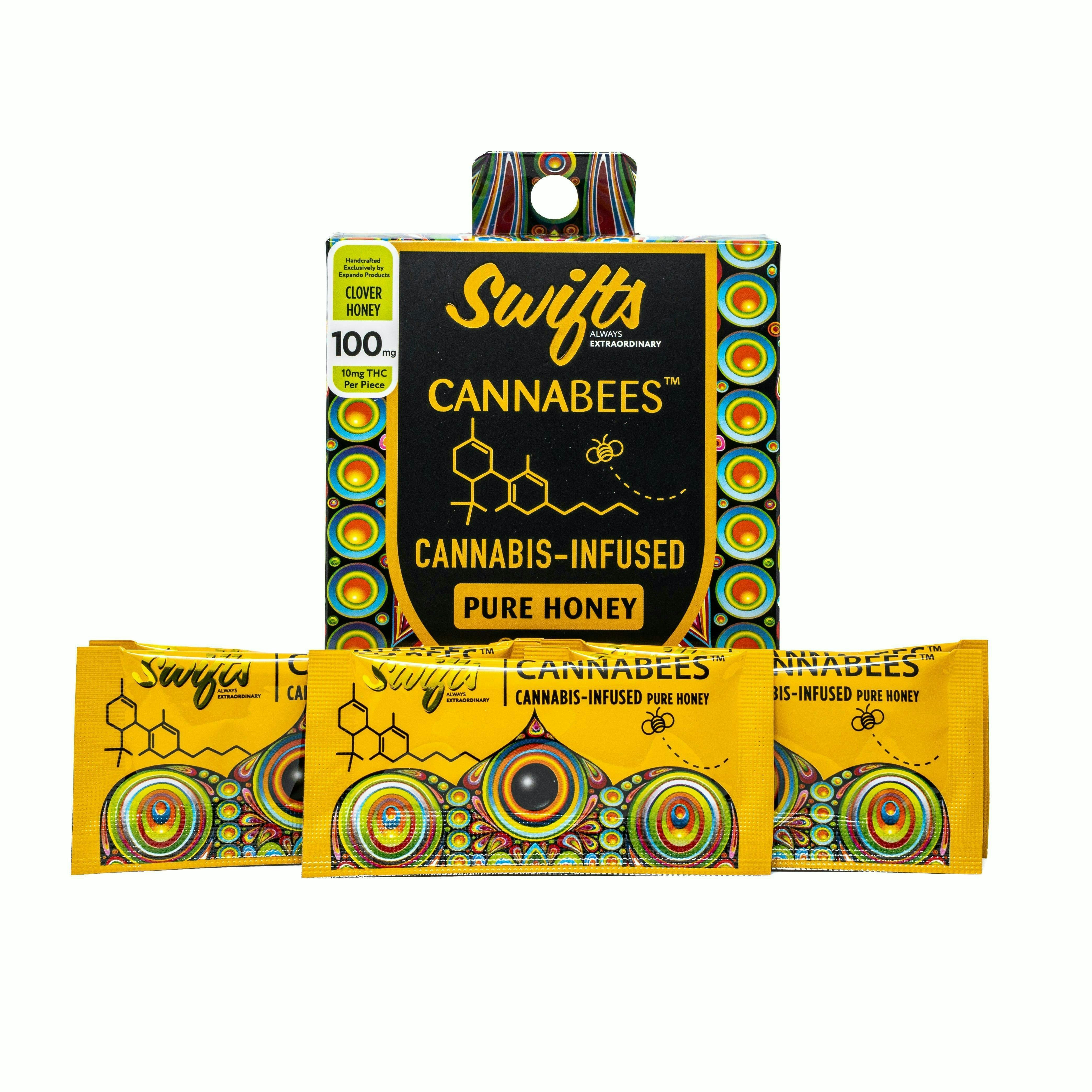 Photograph of product: Swifts - Honey 1:1:1 (CBD:CBG:TH-oui)