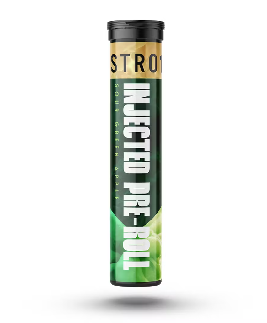 Photograph of product: Sour Green Apple - Infused Pre-roll - 1.2g