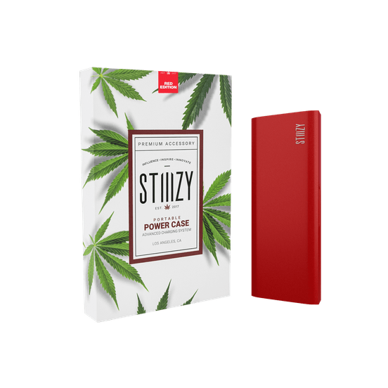 Photograph of product: W. STIIIZY Portable Power Case - Red - 