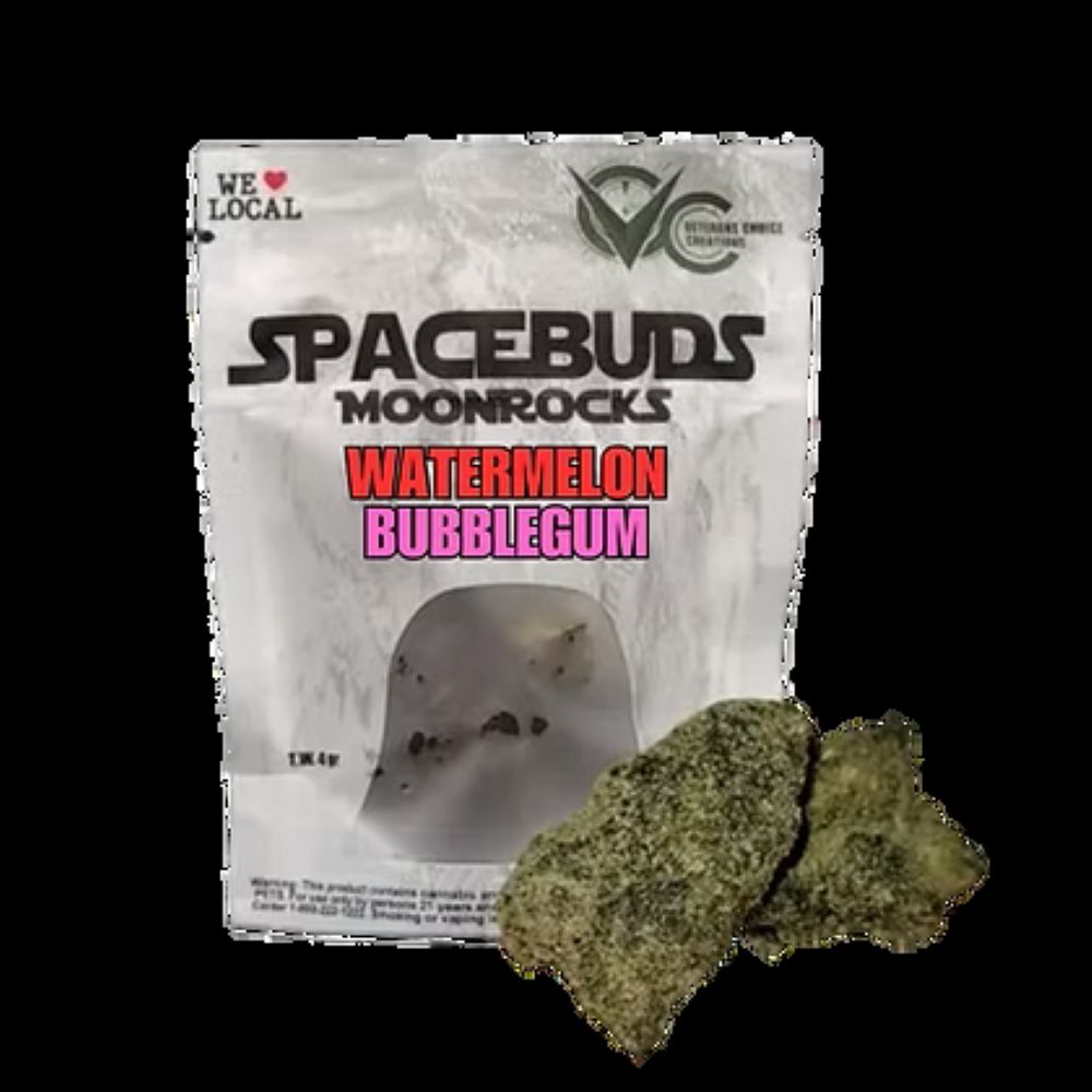 Photograph of product: Spacebuds | Watermelon Bubblegum Moonrocks