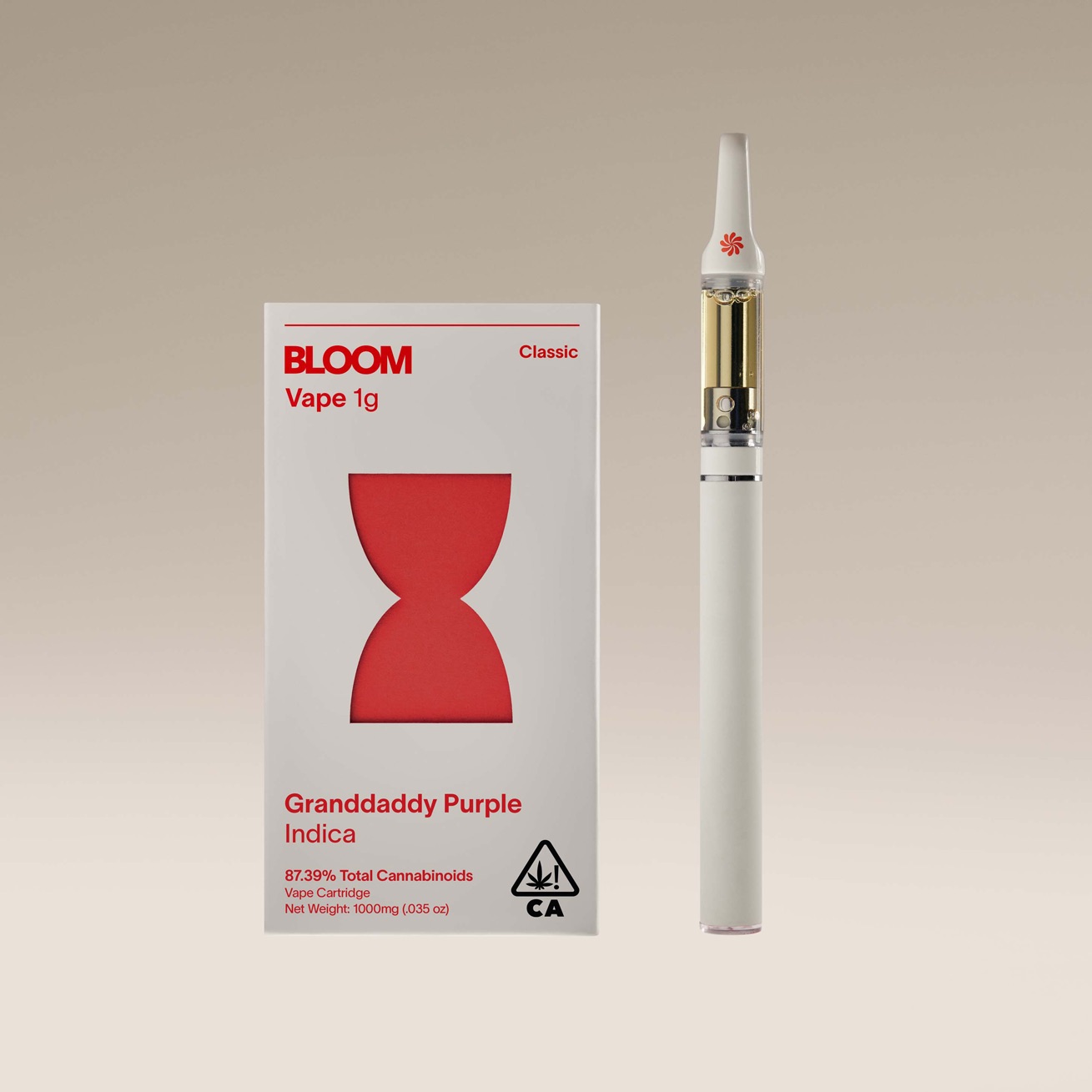 Photograph of product: Bloom | Classic Cart | Grandaddy Purple | 1g