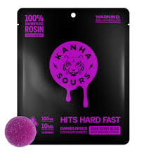 Photograph of product: KANHA | SOUR BERRY BLISS ROSIN GUMMIES (I) | 100mg