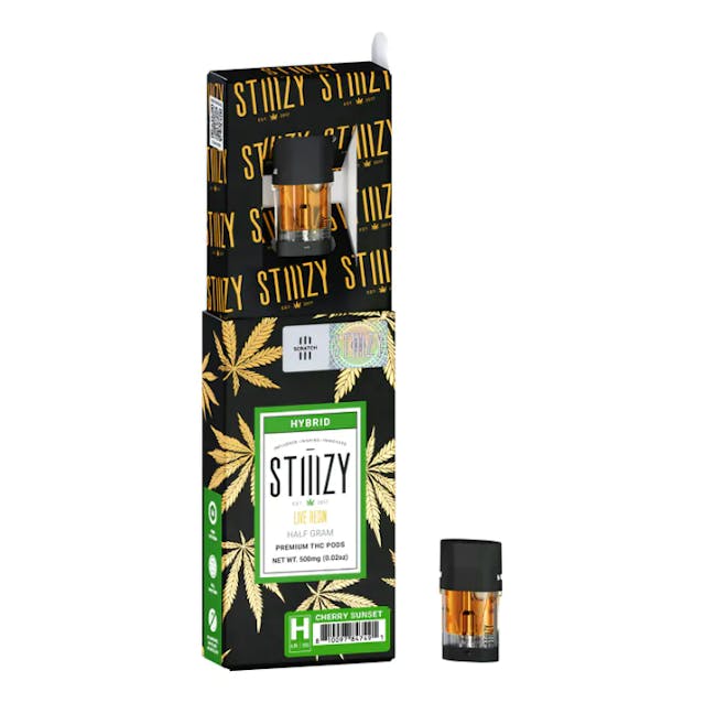 Photograph of product: Cherry Sunset Live Resin Pod (0.5g) - 