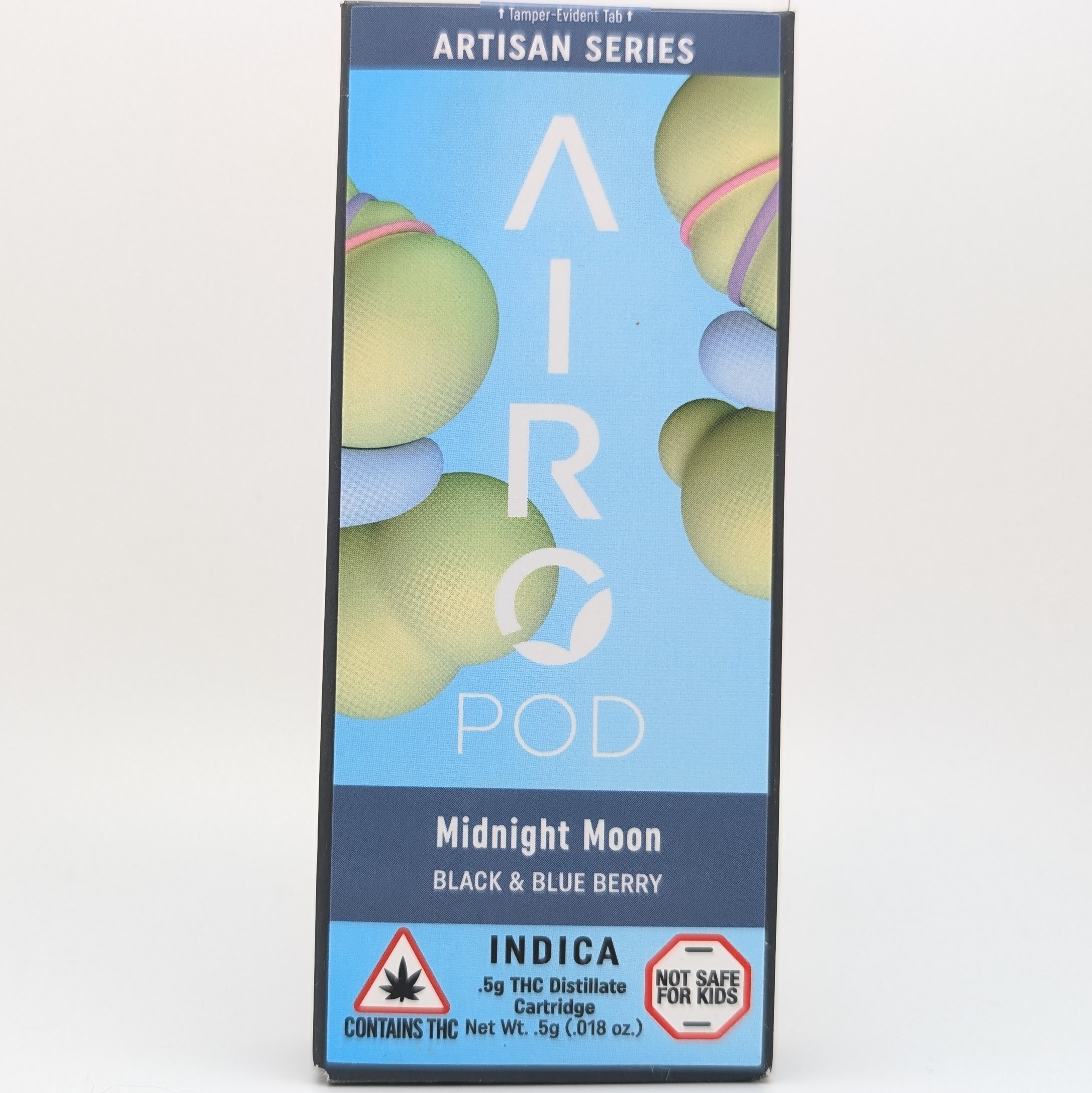 Photograph of product: Midnight Moon .5g Vape Pod