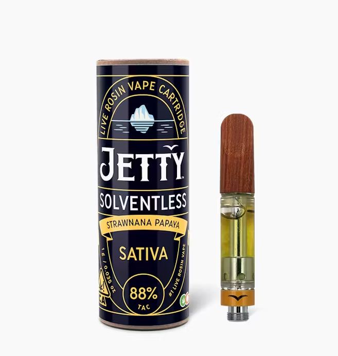 Photograph of product: SOLVENTLESS - STRAWNANA PAPAYA 1G - JETTY EXTRACTS