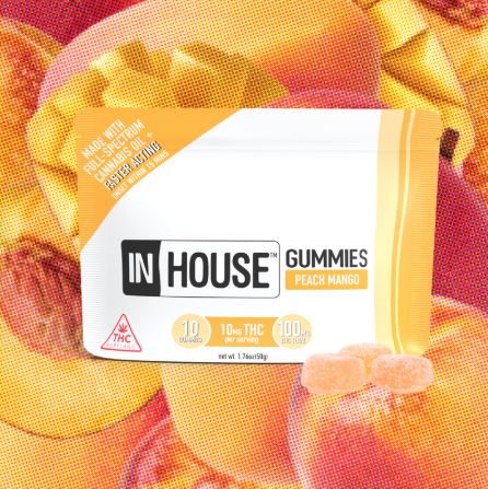Photograph of product: Peach Mango (Fast Acting) | 10 x 10mg