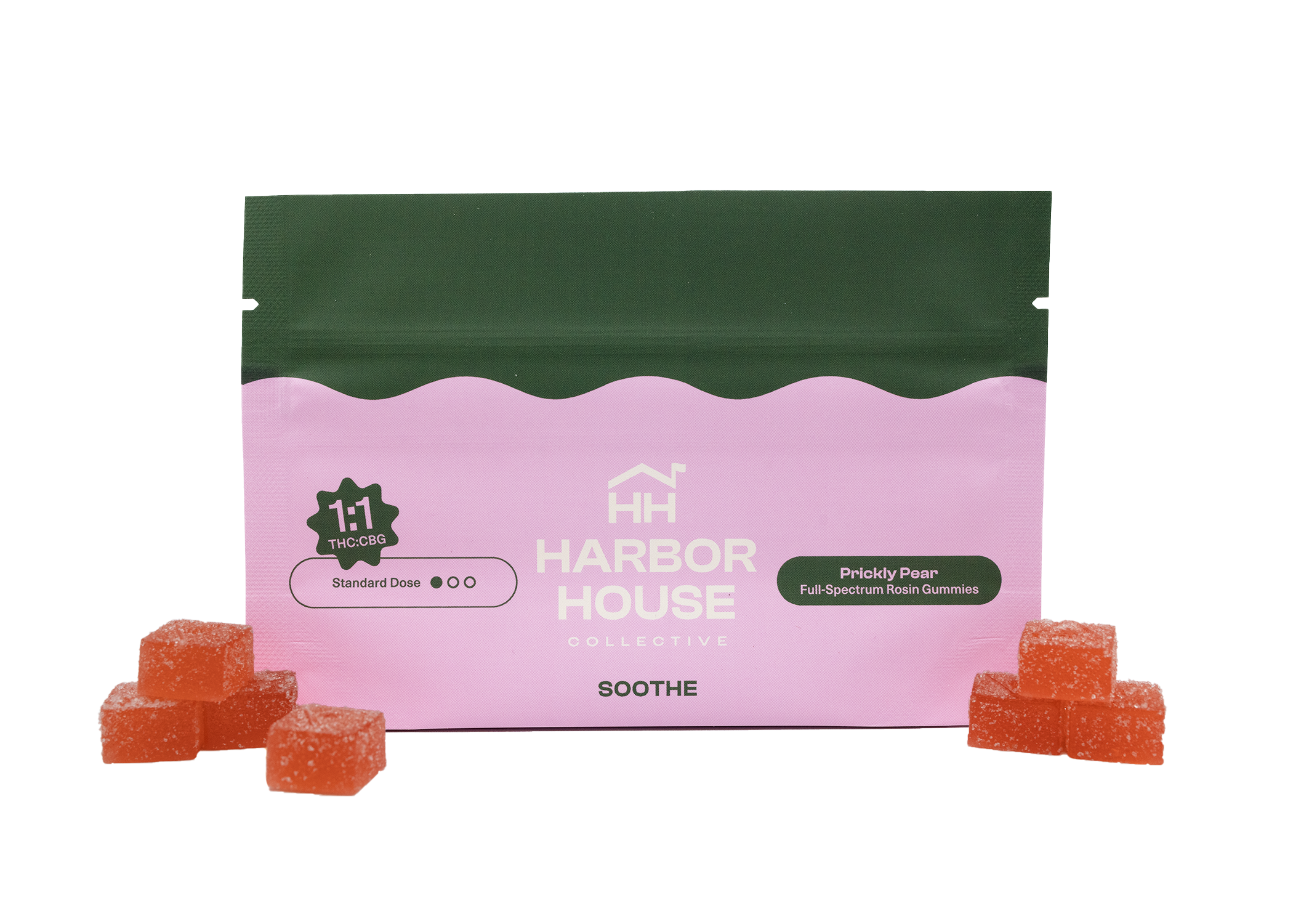 Photograph of product: Prickly Pear | Rosin Ratio Gummies | 20pk | by Harbor House