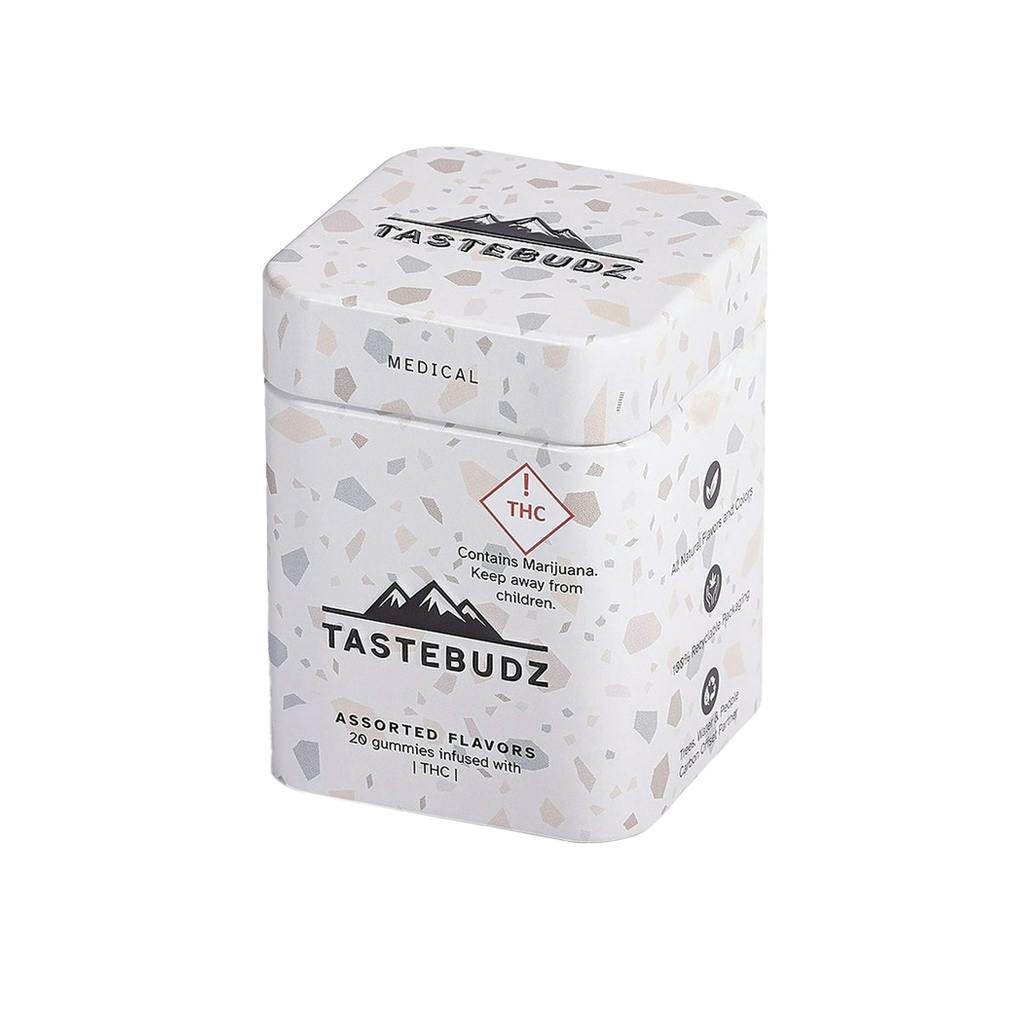 Photograph of product: MEDICAL CARD REQUIRED** TasteBudz 1,100mg Gummies