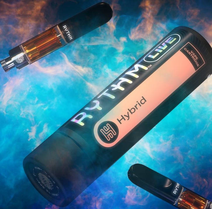 Photograph of product: Rythm Live Resin Vape Cartridge | 0.5g | Slapz