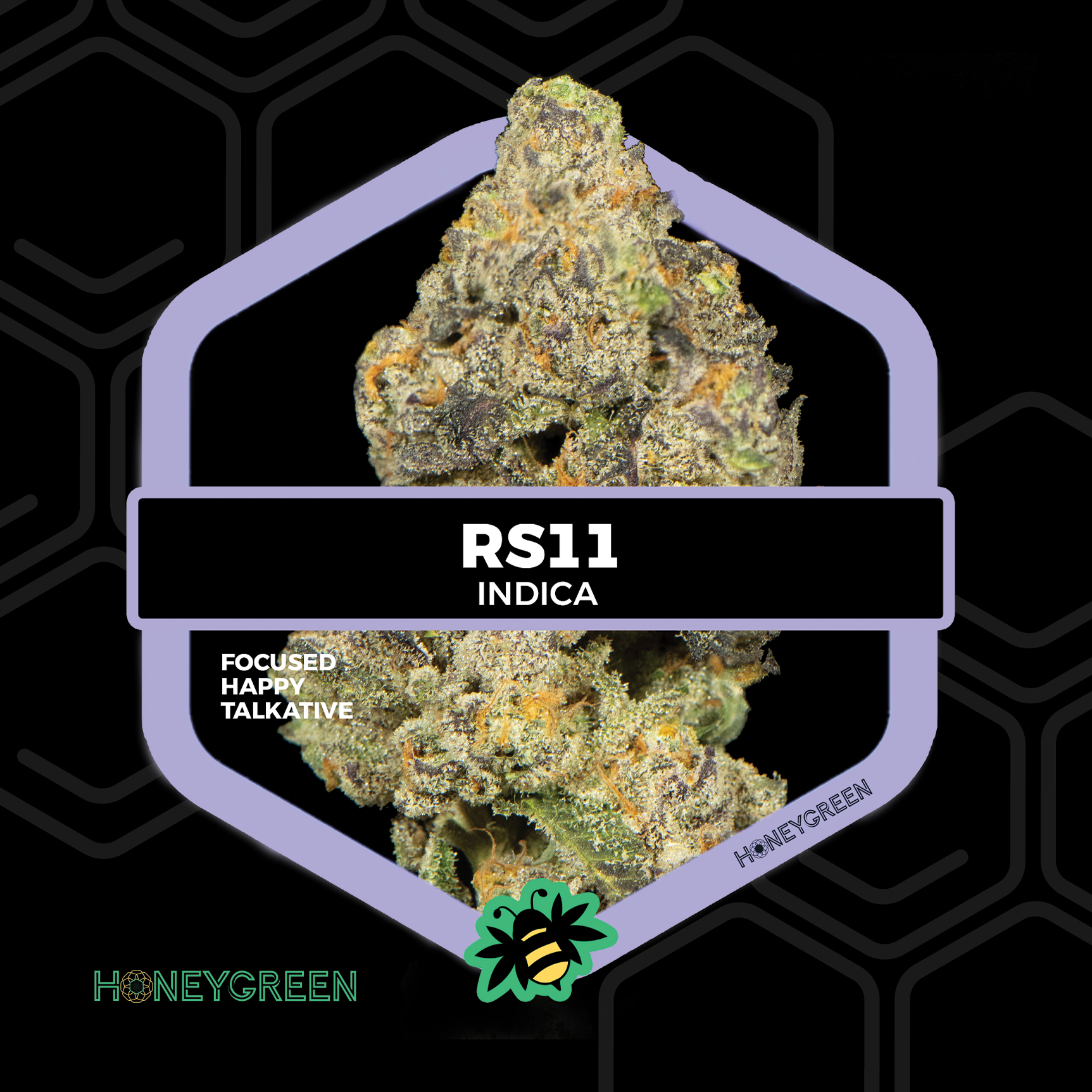 Photograph of product: RS-11 | 3.5g | Honey Green