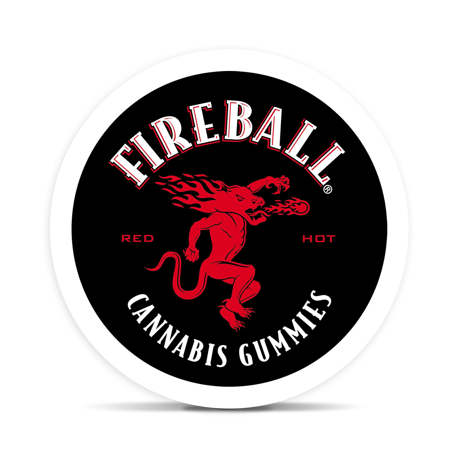 Logo for Brand Fireball Cannabis Gummies