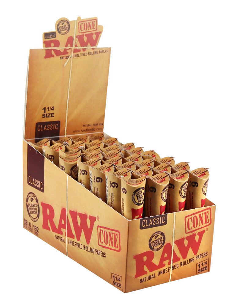 Photograph of product: Raw - Classic Cone King Size - 3pk