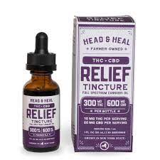 Photograph of product: Tincture | Relief | Tincture | 300mg | Head & Heal
