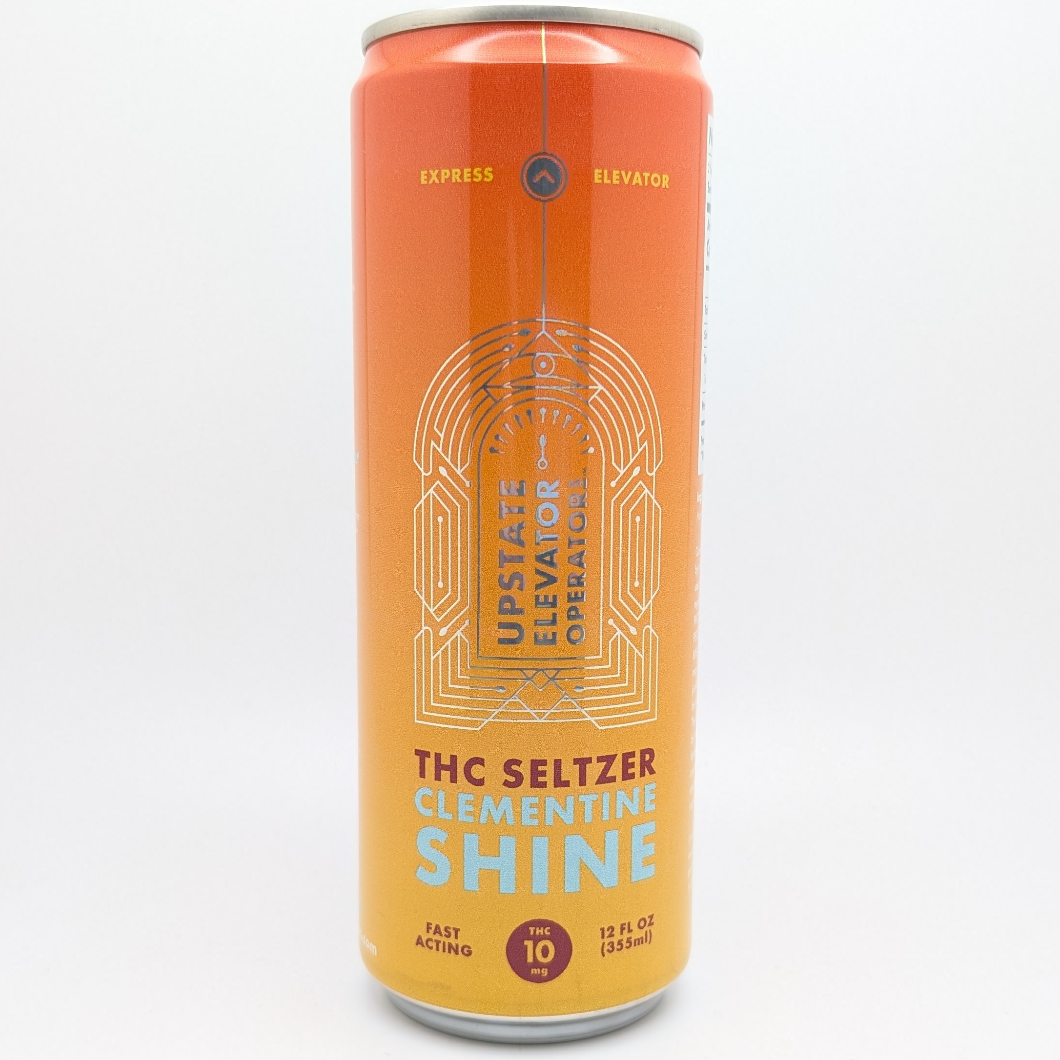 Photograph of product: Clementine Shine 10mg Seltzer