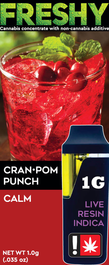 Photograph of Product: Cran-Pom Punch AIO