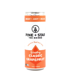 Photograph of product: Beverages - Pine + Star Sparkling Grapefruit - 5mg