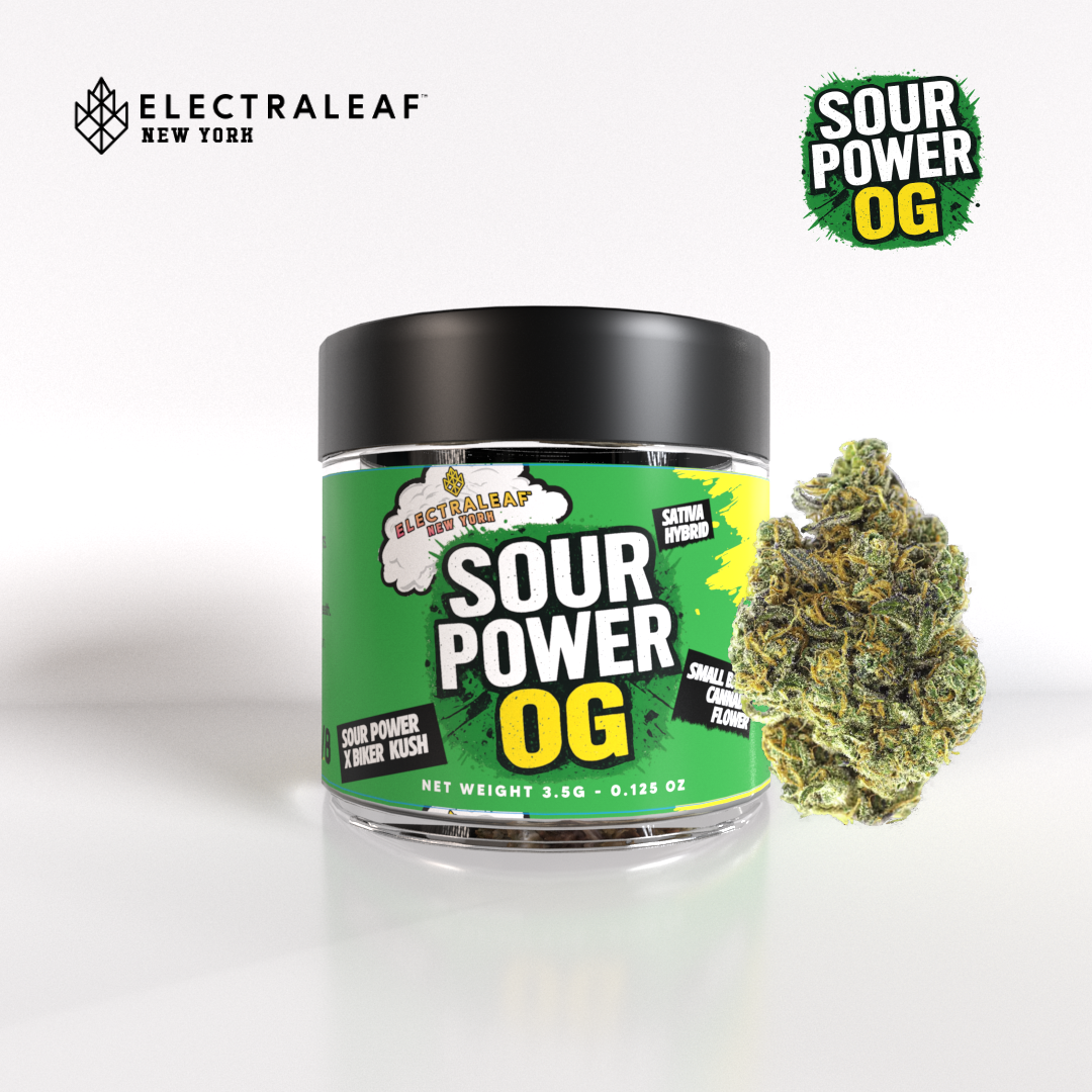 Photograph of product: Electraleaf - Flower Jar 3.5g - Sour Power