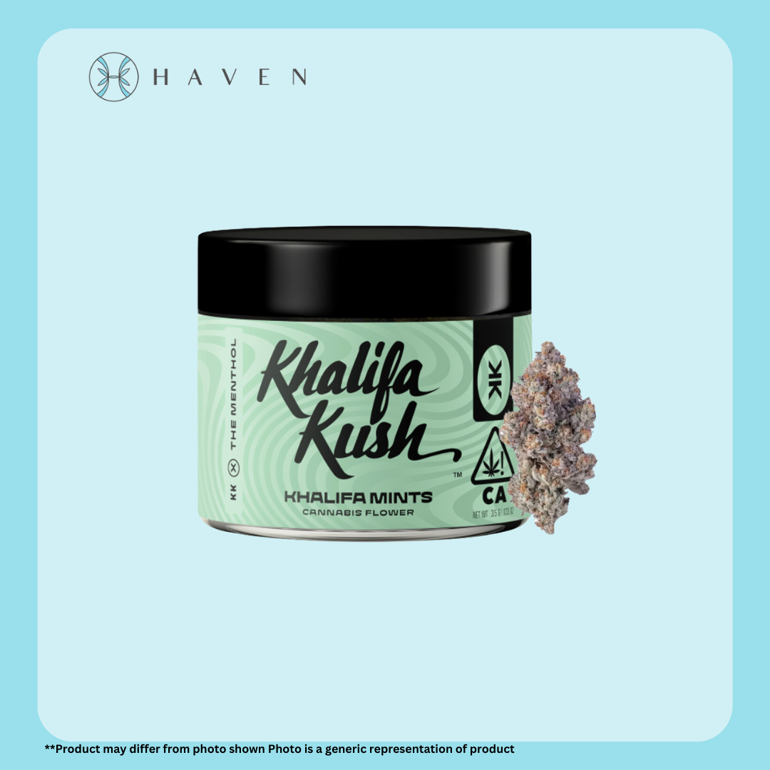 Photograph of product: 3.5g Khalifa Mints (Prepacked Bud) | Khalifa Kush