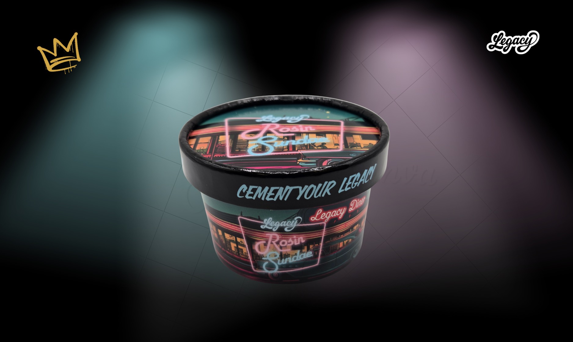 Photograph of product: Legacy | Live Rosin Sundae | Bling Fling