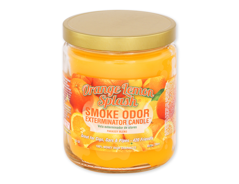 Photograph of Product: Accessories | Smoke Odor Exterminator Candle | Orange Lemon Splash