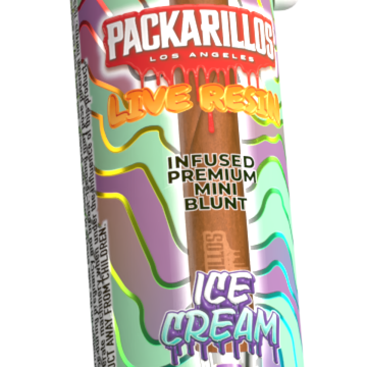 Photograph of product: Infused Blunt w/ Live Resin - Ice Cream - 1g