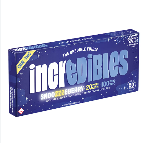 Photograph of product: Snoozeberry Chocolate 10mg x 10ct