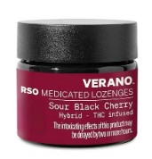 Photograph of product: 10pk/25mg RSO Troches (Sweet - Black Cherry)