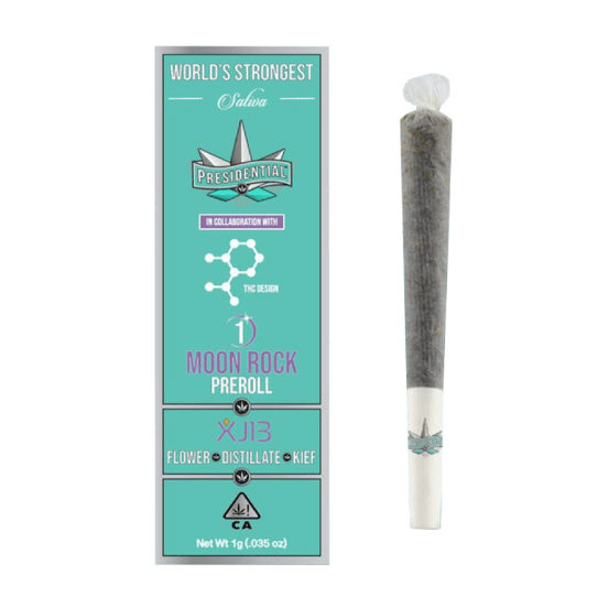 Photograph of product: Presidential Moon Rock Pre-roll XJ-13 1g - 