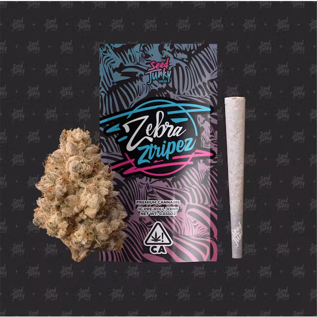 Photograph of product: Zebra Ztripez | 1G Preroll