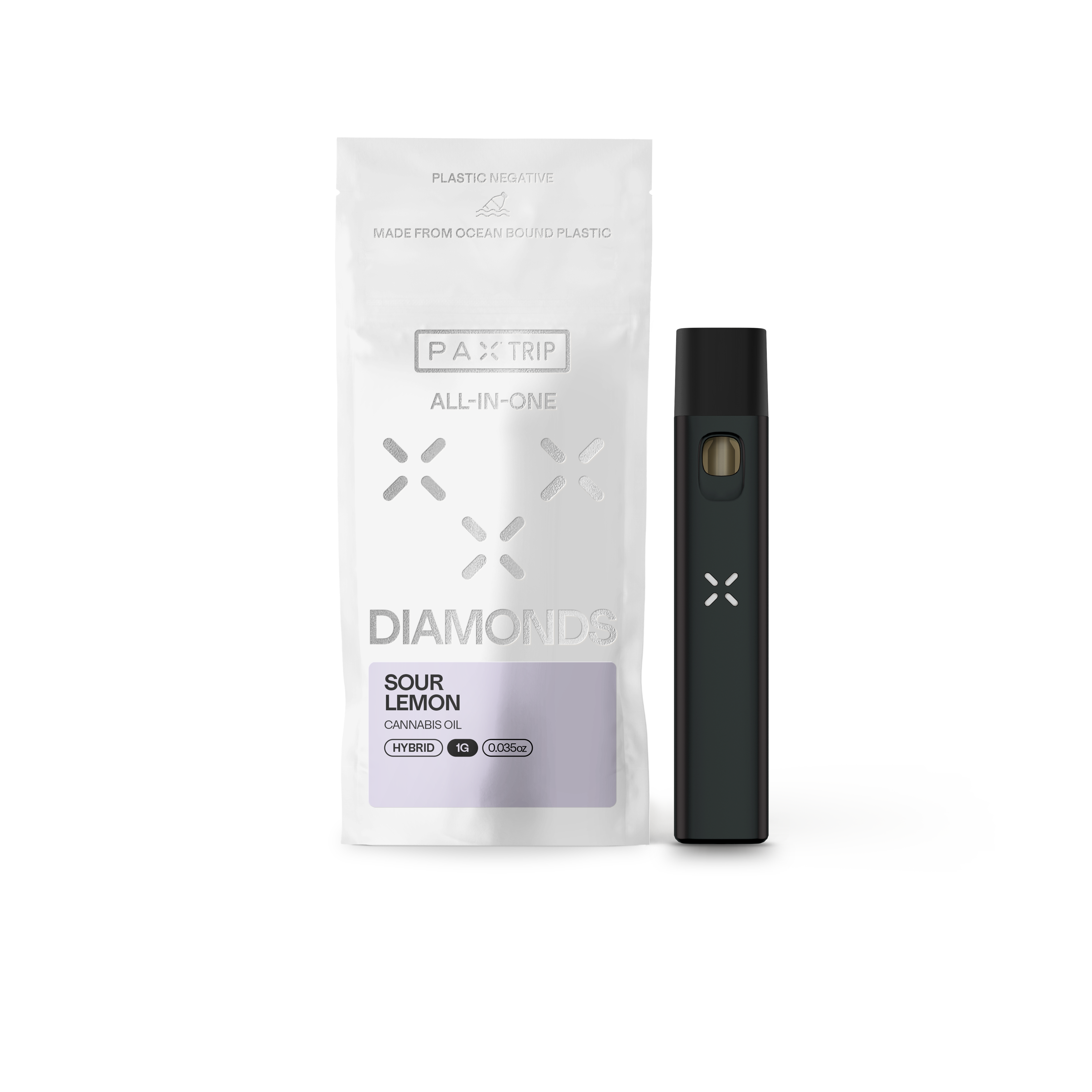 Photograph of product: PAX Trip Diamonds | Sour Lemon 1g