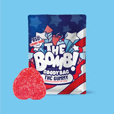 Photograph of product: Goody Bag BOMB Cherry RSO 50mg Gummy