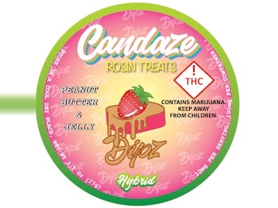 Photograph of product: Candaze - 100mg - Gummy - Berries & Cream [H]