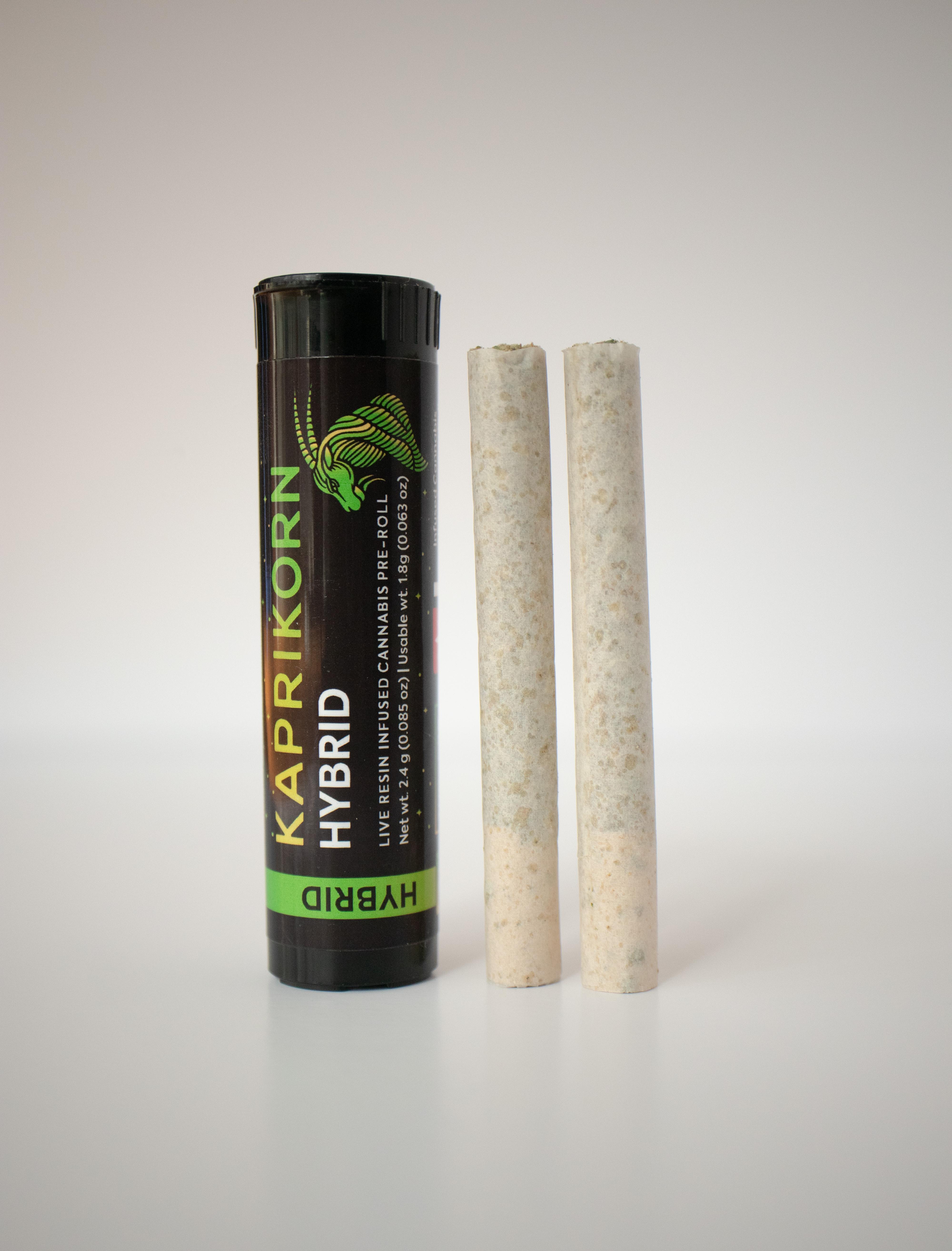 Photograph of product: Kaprikorn - Cap Junky (H) - Infused Pre Roll 2x 0.9g
