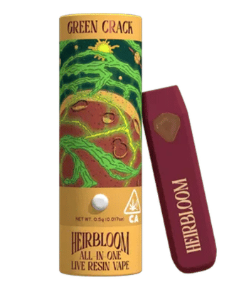 Photograph of product: Green Crack | .5g LR AIO - 