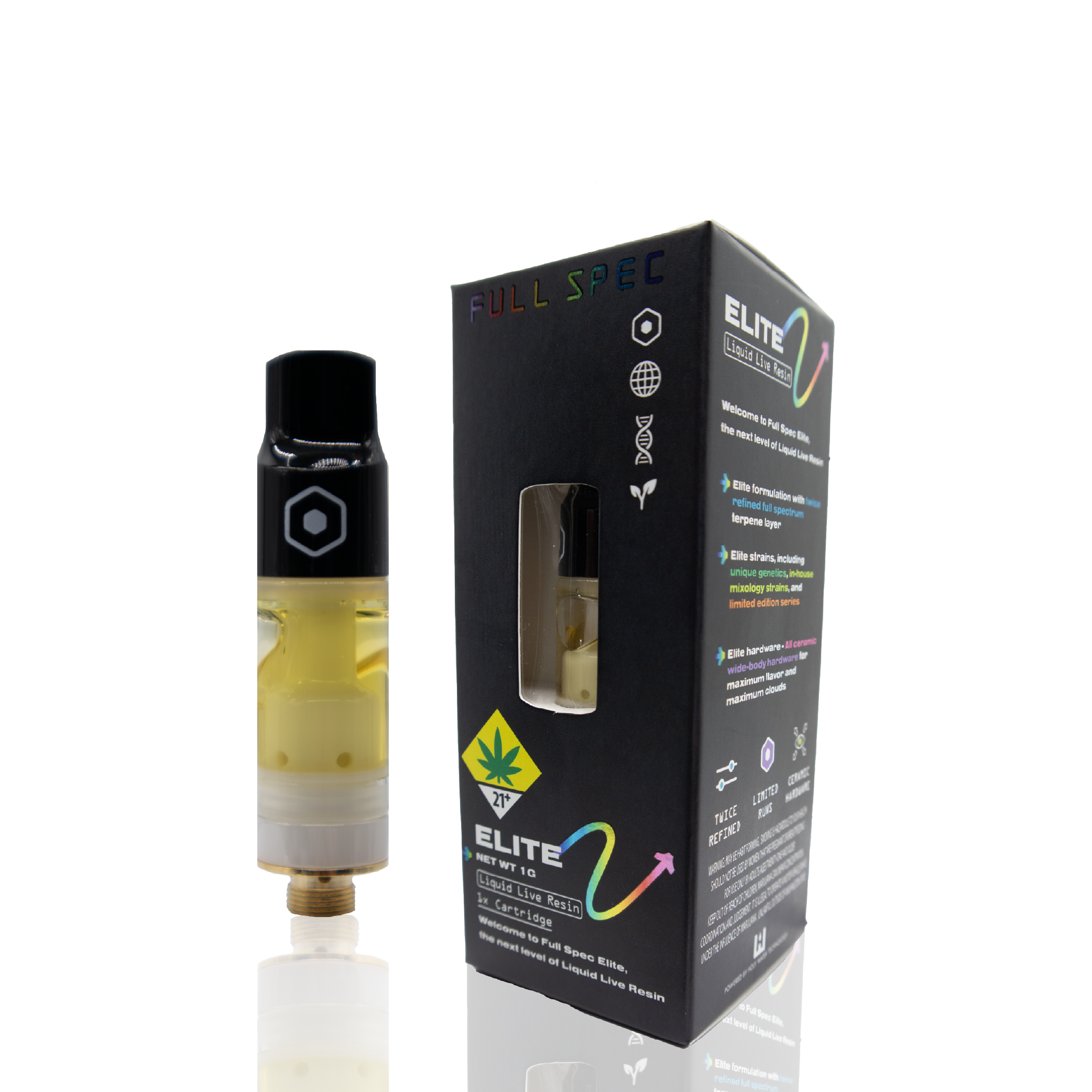 Photograph of product: Full Spec Elite - Midnight Moonlight (H) - Vape - LR 510 - 1g