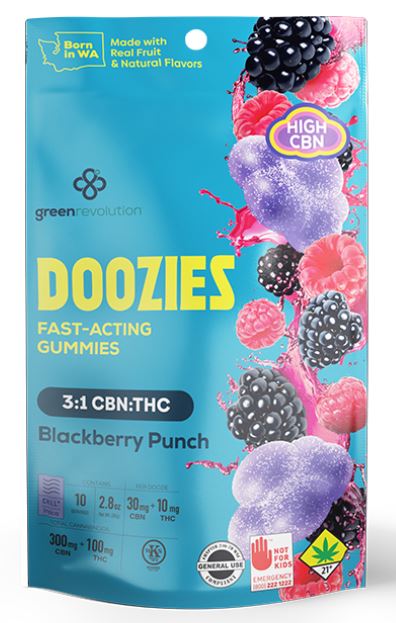 Photograph of product: Blackberry Punch 3:1 CBN | 10pk