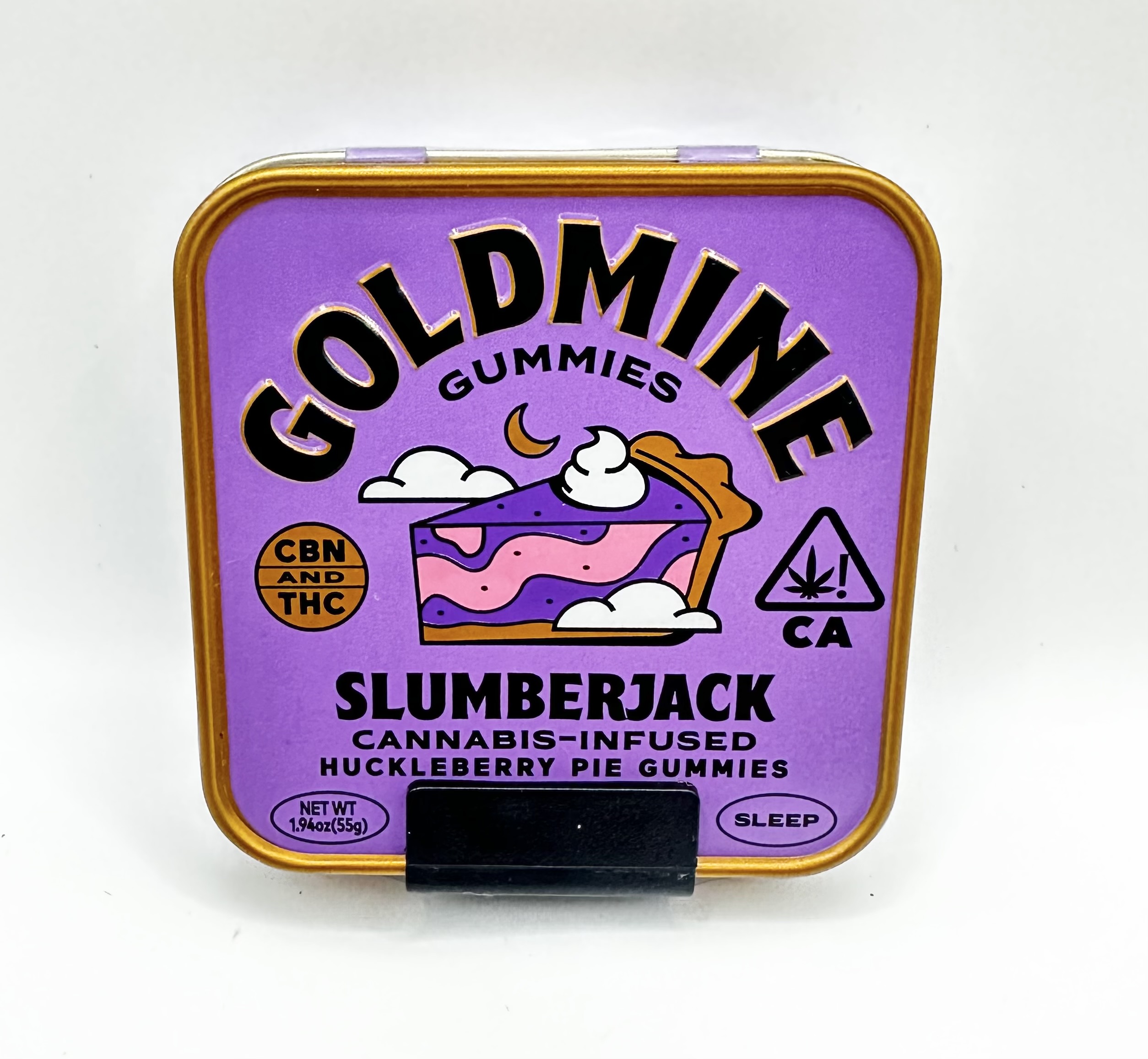 Photograph of product: Slumberjack Huckleberry Pie | Sleep | 100mg Thc:20mg Cbn |