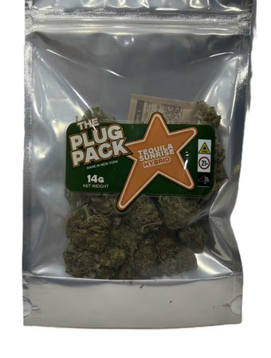 Photograph of product: F121 | The Plug Pack | Tequila Sunrise | Flower - 14g