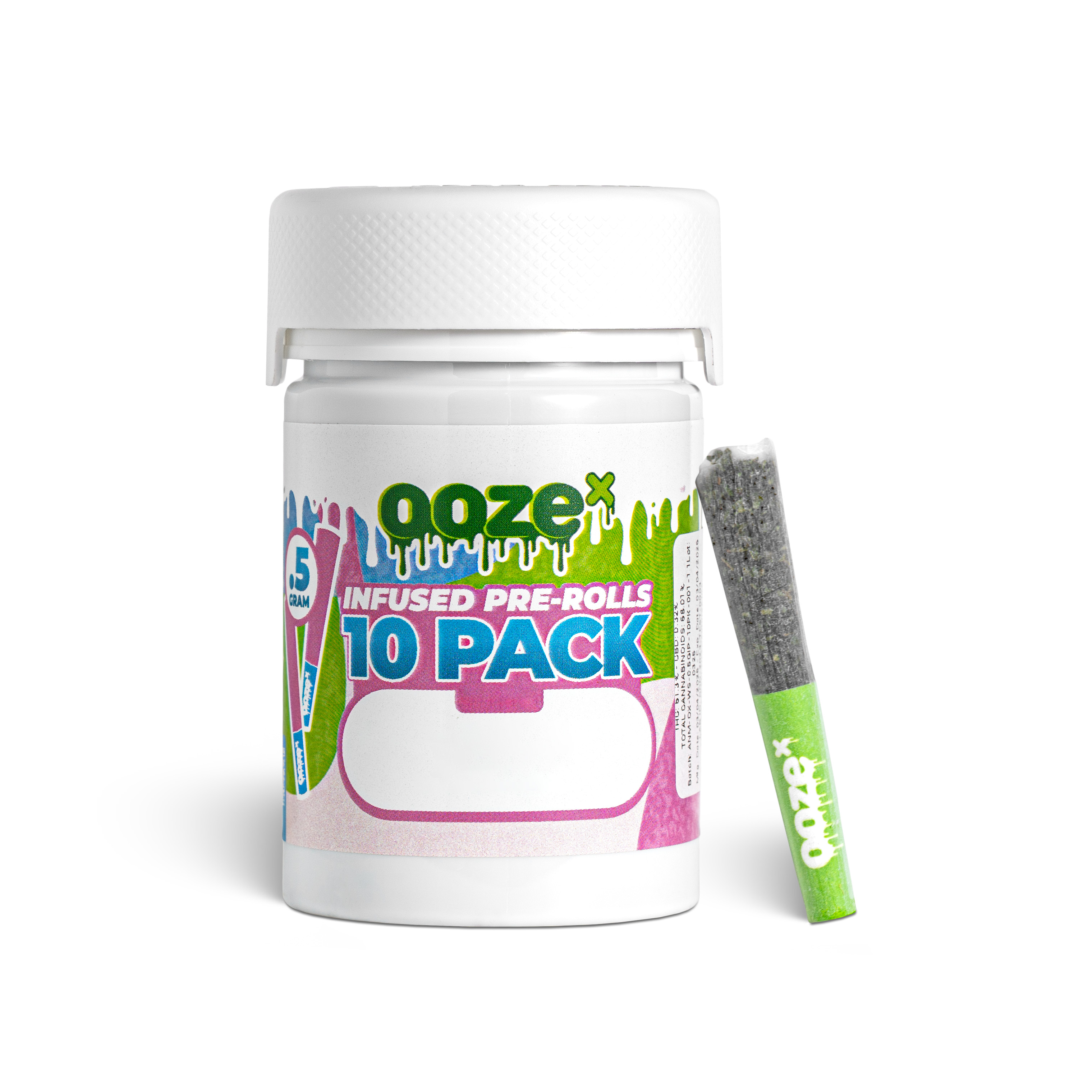 Photograph of product: Key Lime Pie Infused Pre-Roll - 10 Pack - .5g